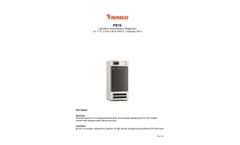 Frimed - Model FS15 - Laboratory and Pharmacy Refrigerator Datasheet