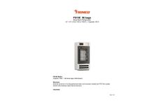 Frimed - Model FS15E - Blood Bank Refrigerator with 96 bags Datasheet