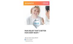 ON-Q - Pain Relief System - Brochure