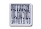 Bowers Medical - Model BD SafetyGlide - 1 mL BD Allergist Tray with Permanently Attached Needle