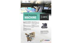 Curio - Model C-2015 - Sharpening Machine Datasheet