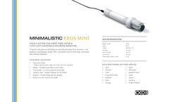 EXOS - Model MINI - Low Cost Handheld Pin Bone Remover Brochure