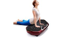 Xingbu - Model XB-009 - Ultra Compact Remote Control Vibration Plate with Powerful Silent Drive Motor