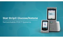 StatStrip Connectivity Glucose & Ketone POCT meter by Nova Biomedical| TECOM Analytical Systems - Video