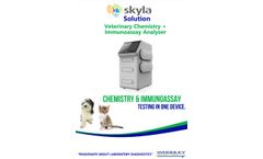 Skyla Solution Veterinary Chemistry & Immunoassay Analyser - Flyer
