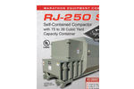 Marathon - RJ-250SC - Self-Contained Compactors Brochure