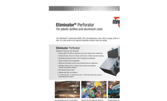 Eliminator - Recycling Perforator- Brochure