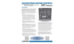 Heat-Timer - Model SRC (Vacuum) - Subatmospheric Vacuum Steam Outdoor Reset Heating Control System - Brochure