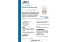 JBMbio EnviroDEFENSE - Model ED 0401.1 - Enhanced Plant Growth - Brochure
