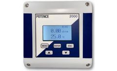 Potence Controls - Model PC2000 Series - pH/Conductivity Single/Dual Channel Controller