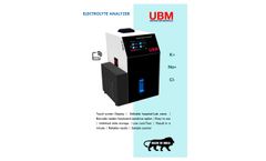 UBM - Electrolyte Analyzer Datasheet