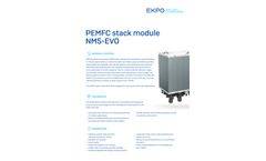 EKPO - Model NM5-EVO - PEMFC Stack Module Datasheet