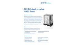 EKPO - Model NM12 Twin - PEMFC Stack Module Datasheet