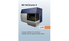 BD FACSCanto - Model II - Clinical Flow Cytometry System - Brochure