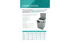 Anmasi - Model Combi-Series - Ultrasonic Cleaning System Datasheet