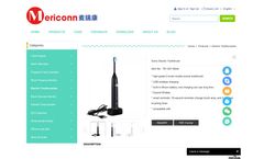 Mericonn - Model TB-1201 Black - Sonic Electric Toothbrush - Brochure
