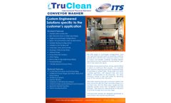 ITS - Model Aqueous - Parts Washer - Custom Conveyor Systems Brochure