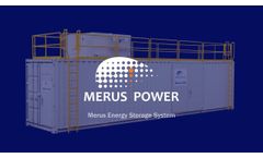 Merus Power Energy Storage System (ESS) - Video