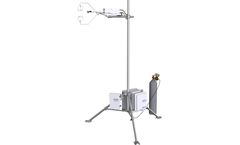 Campbell Scientific - Model CPEC310 - Expandable Closed-Path Eddy-Covariance System with EC155, Pump Module, and Automatic Zero and Span