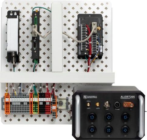 ALERT2 Transmitter with CR300 Datalogger, AL200 Modem, and VHF Radio-1