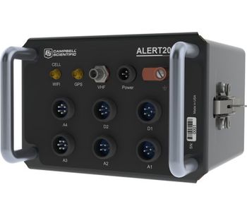 ALERT2 Transmitter with CR300 Datalogger, AL200 Modem, and VHF Radio-2
