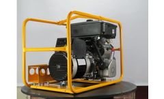 Powerlite - Model 10kva - 3 Phase Portable Generator with Battery