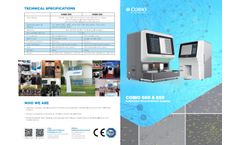 COBIO - Model S80 - Automated Urine Sediment Analyzer - Brochure