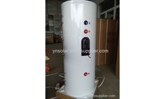 Yinuo - Color Steel Split Pressurized Solar Water Tank with doubel coil