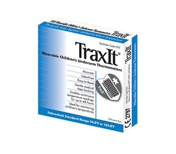 TraxIt - Single-Use, 48 Hour Continuous Read Pediatric Thermometers