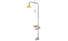 Model SE607 - Combination Shower With Eye & Face Wash, Bowl & Foot Treadle