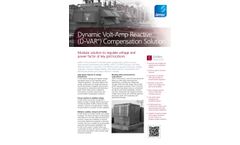 AMSC - Model D-VAR - Dynamic Volt-Amp Reactive Compensation Solution Datasheet