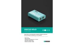 ASRA Osicus - Screening Audiometer - Brochure