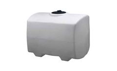 50 US Gallons Rectangular Rounded Bottom PCO Tank