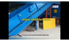 NKW40Q Waste Paper Automatic Baler Machine - Video