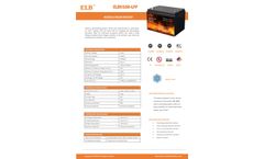 ELB - Model 12V 100Ah - Heated Lithium Battery - Brochure