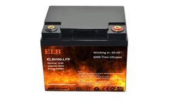 ELB - Model 12V 50Ah - Heated Lithium Battery