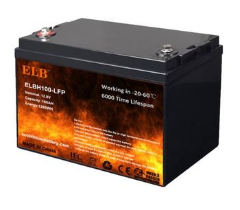 ELB - Model 12V 100Ah - Heated Lithium Battery