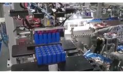 18650 21700 cell pack production line overview - Video