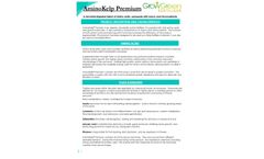 GrowGreen - Model AminoKelp Premium - Organic Microbially Active Fertiliser Brochure
