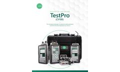 AEM - Model TestPro CV100 - Multifunction Cable Certifier  Brochure