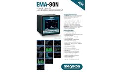 Megacon - Model EMA 90N - Multi Function Instrument and Network Analysers - Brochure