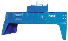 Model P- 350 - Heavy Duty Locomotive and Industrial Oil Filter Crusher