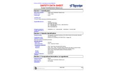 Texwipe TexQ - Model TX650 - Disinfectant Ready-to-Use (RTU) in SPRAY Bottle - Safety Datasheet