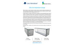 Lives - Ultra Low Temperature Storage Containers for Vaccines and Temperature Sensitive Products - Brochure