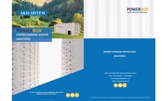 Akis - Energy Storage System (ESS)  - Brochure