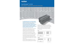 VeriShield - Model V220 - High-Density Modular Radiation Shielding Component Datasheet
