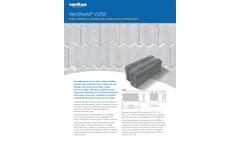 VeriShield - Model V250 - High-Density Modular Radiation Shielding Component Datasheet
