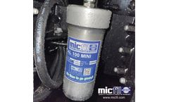 micfil - Model AL/ST 100 - Ultra Fine Filter for All Types of Small Trucks, Construction Machinery, Generators and Boats