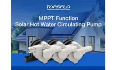 TOPSFLO TD5 Solar Hot Water Circulating Pump 