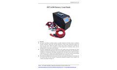 Thomson - Model DFT-6300 - Battery Load Bank- Brochure